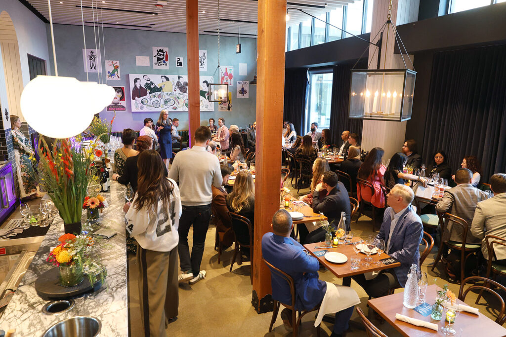 Photo of Provenance fundraiser, April 2026.